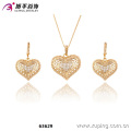 New Simple Design Wedding Gold Plated Jewelry Sets For Girls